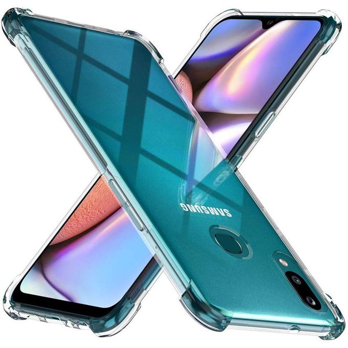 product_image_name-Generic-Galaxy A10S Case, WindCase Reinforced Corners TPU Cushion Bumper Transparent Case Cover For Samsung Galaxy A10S-1