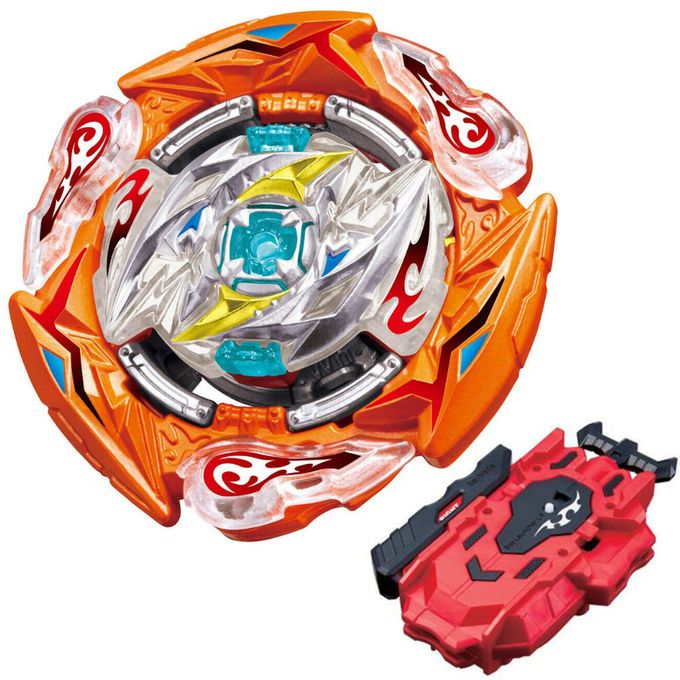 B-X toupie burst beyblade girando topo sparking com lançador B-48