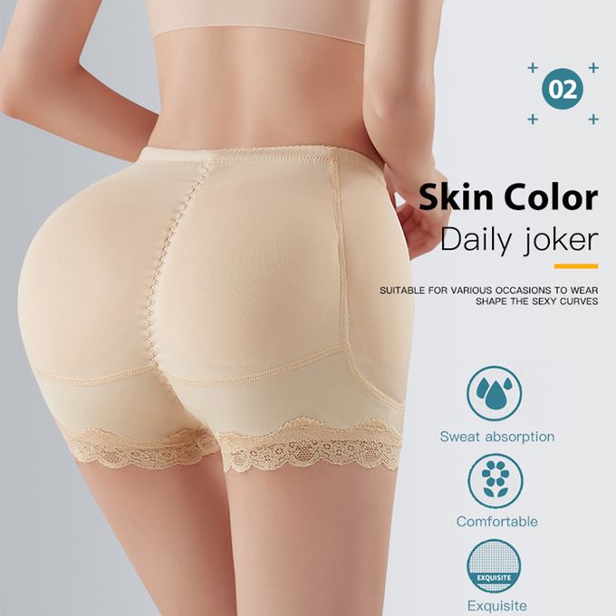 GRIPO (1Pcs) Women Padded Seamless Hip Enhancer Shaper Panties Lifter Hip  Pads Shapewear Briefs.