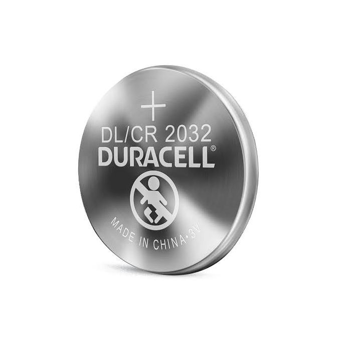 4 x Duracell CR2032 3V Lithium Coin Cell Battery 2032 button