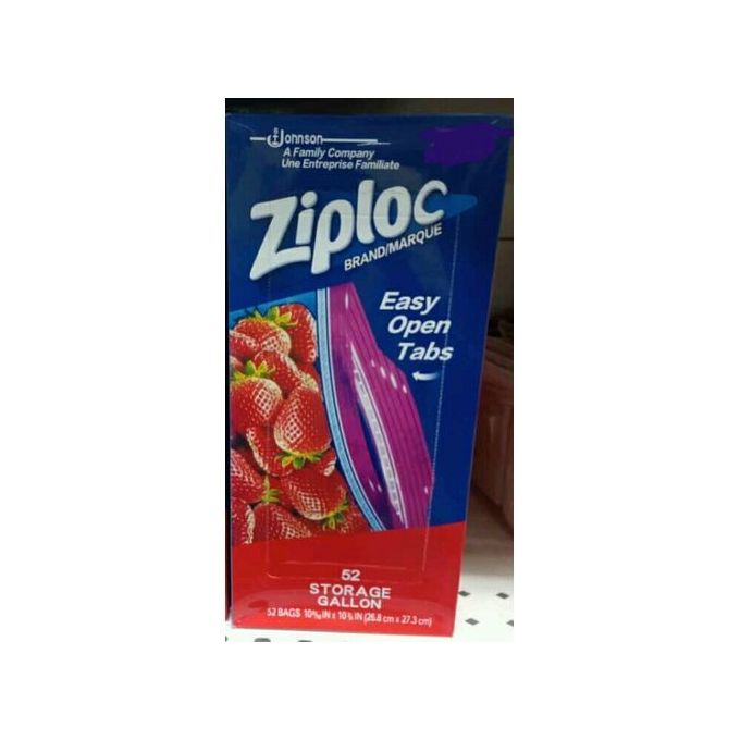 Ziploc Commercial Foodservice Storage Bags 1 Gal 175 mil 10916 in x  1034 in WriteOn Panel 250 Per Case SJN682257  The Home Depot