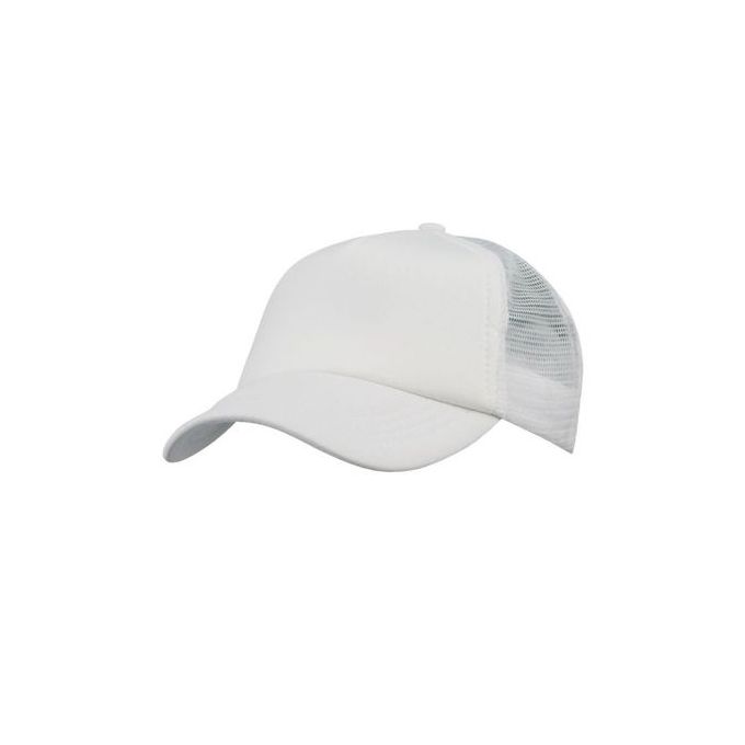 Fashion White Trucker Face Cap | Jumia 
