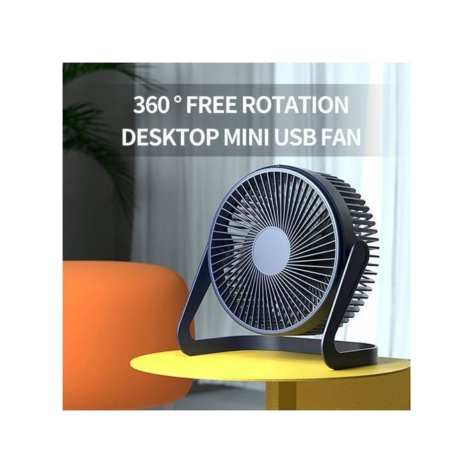 Generic Mini Fan Small Desktop USB360 