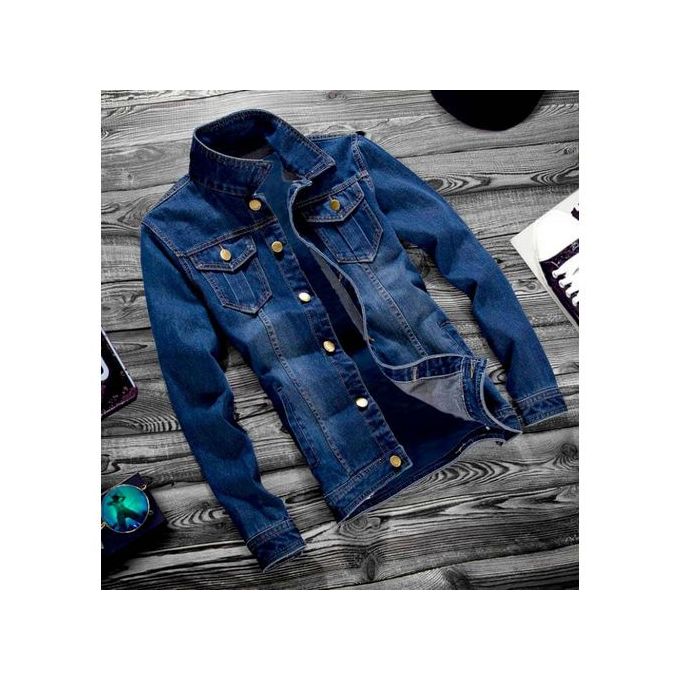 Fashion Fitted Summer Jean Jacket COLAR 