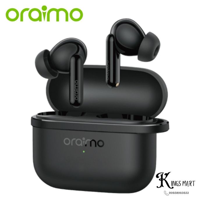 Oraimo SpaceBuds Lite Earbuds 40hrs Playtime Sound-360 Spatial Audio Anti-Lost True Wireless Earbuds OTW-324