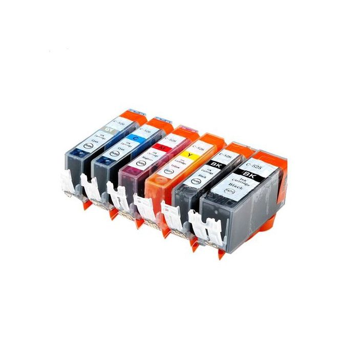 Canon Ink Cart Canon PGI 525 CLI 526 Combo Pack Ink Cartridge -Compatiblel - BK/C/M/Y | Jumia Nigeria