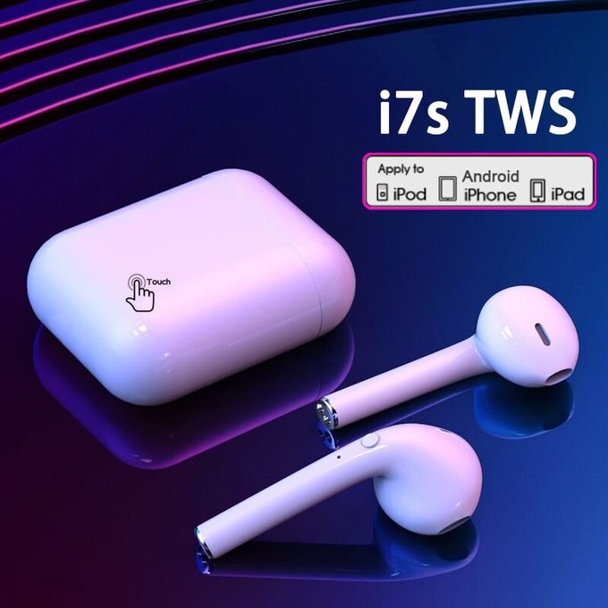 product_image_name-Generic-TWS I9 Bluetooth Earphone Wireless Headphones Air Earbuds Sport Handsfree Headset With Charging Box-1