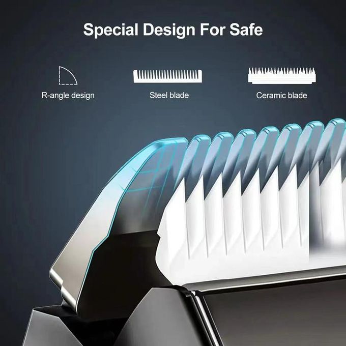 Generic Rechargeable Hair Clipper With LED display for