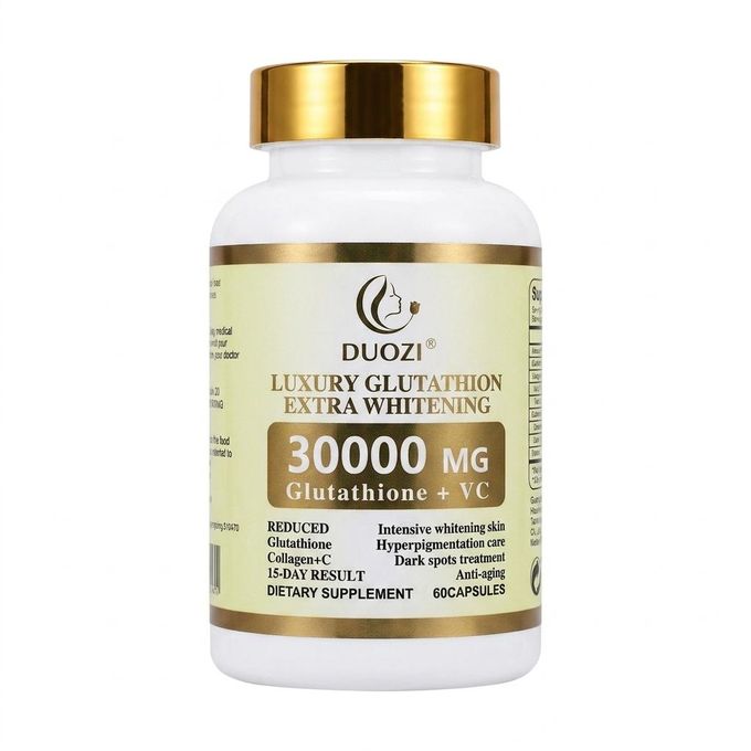 30000 mg glutathione DHOP Collagen 30000mg Capsules - Multi-source Collagen + Antioxidant - Effective Whitening, Brightening Skin - Good for Oral Administration - Anti-aging, Antioxidant | Best Price KSA Aqua Skin Pure Gold Ii