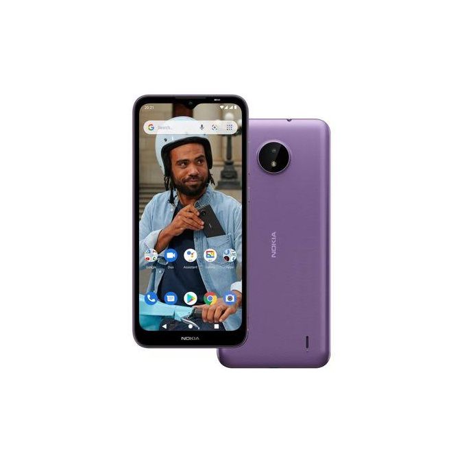 product_image_name-Nokia-C1 2nd Edition, 5.45-Inch (1GB RAM, 16GB ROM) Android 9.0 Pie (5MP + 5MP) Dual SIM - Blue-1