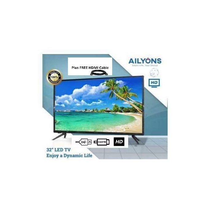 product_image_name-AILYONS-32 Inch FULL HD LED TV + Free HDMI Cable-1