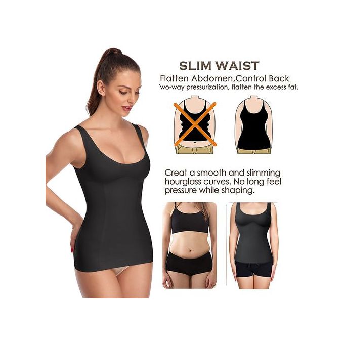 Fashion Women Waist Trainer Body Seamless Shapewear Camisole Tummy