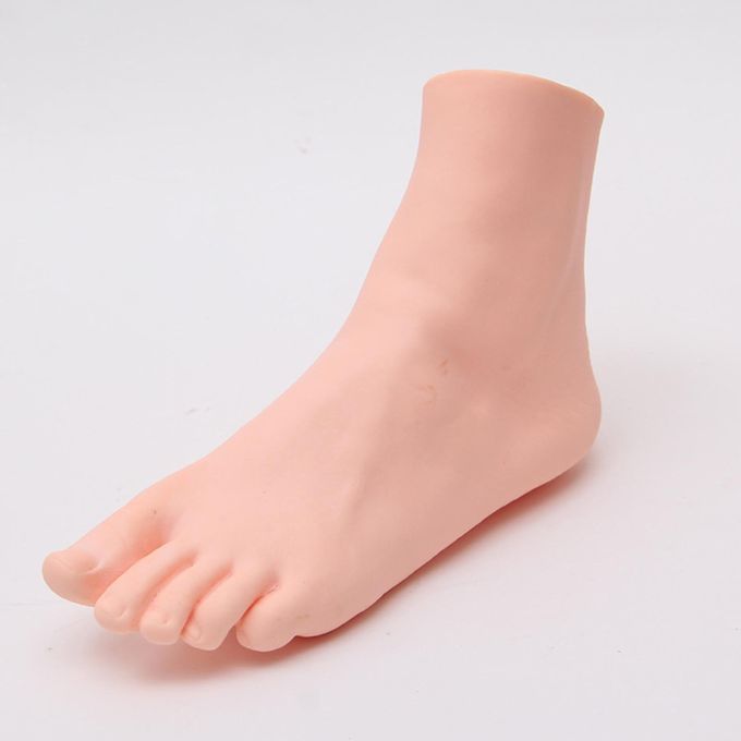 1 Pair of Silicone Female Foot Model Realistic Life Nigeria