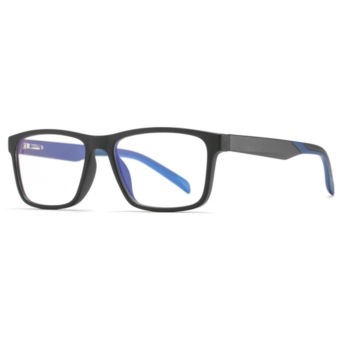 blue glasses frames mens