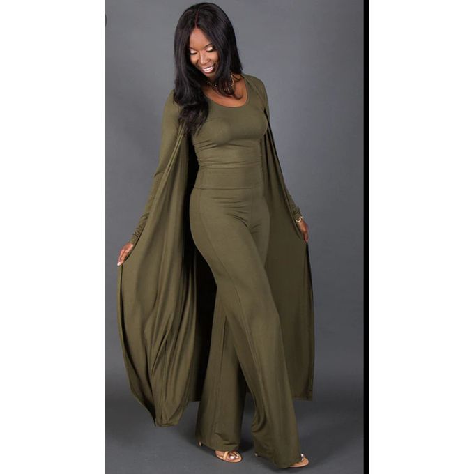 Mandy Olive Classy Three Pieces