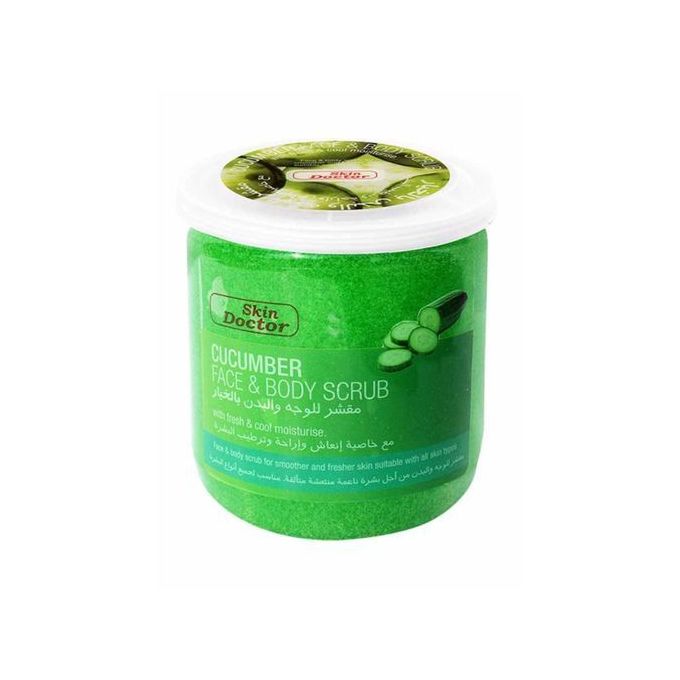 product_image_name-Skin Doctor-Cucumber Face & Body Scrub-1