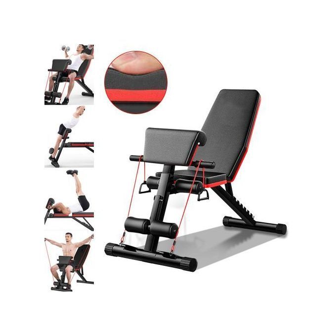 Generic Adjustable Weight Bench Foldable Sit Up Bench 4 In 1 Multi Jumia Nigeria