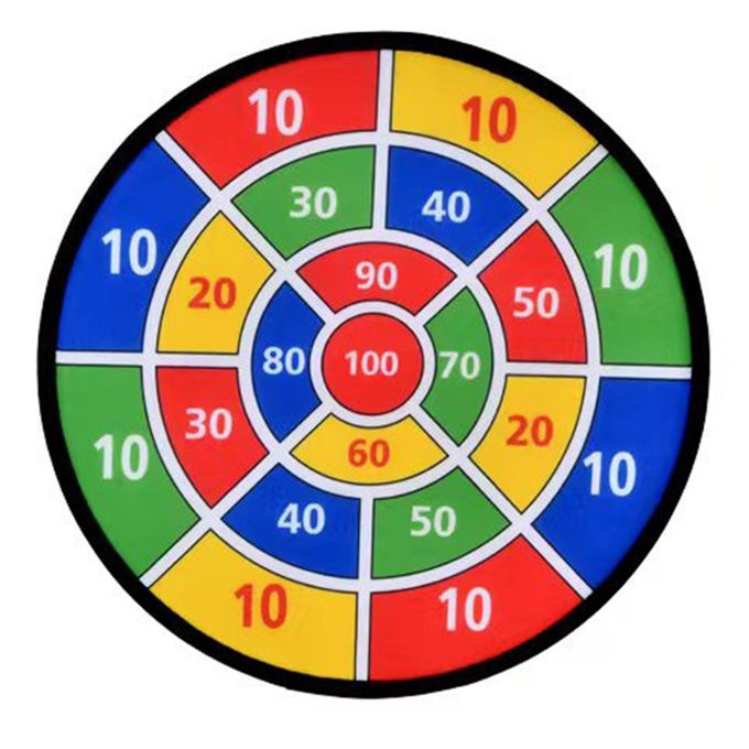 100 Point Stick Target Ball Game for Kids: Indoor &amp; Outdoor Fun with 12 Balls.