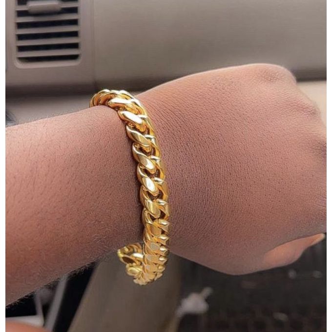 Fashion Cuban Hand Chain Gold | Jumia 
