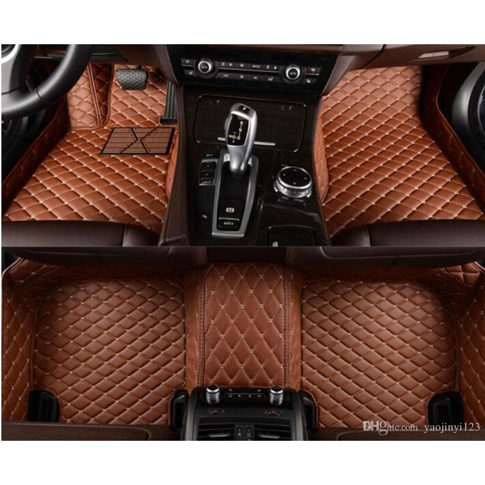 Topnotch Beige Snowy Leather Car Foot Pad Mat in Amuwo-Odofin