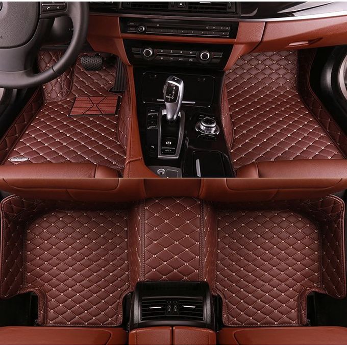 Generic 5D Car Leather Foot Mat / Customize Car Floor Mat Carpet/Rug ...