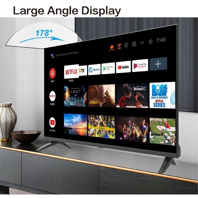 32 Inch 4K Ultra-HD Smart LED Android TV - Black