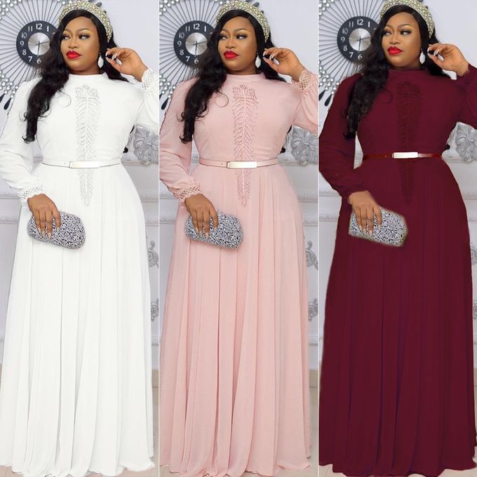 Generic Africa Chiffon Long-sleeved 