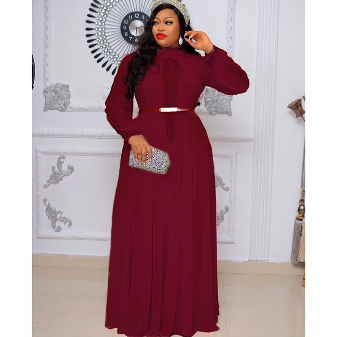 Generic Africa Chiffon Long-sleeved 