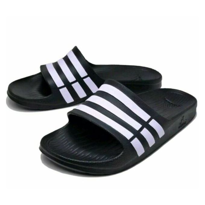 adidas duramo slides white