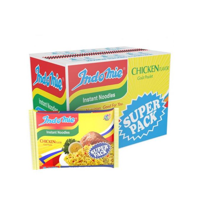  Indomie  SUPER  PACK INDOMIE  CHICKEN 120g 1 Carton 