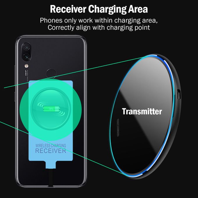 Generic Qi Wireless Charger & Receiver For UMIDIGI A11 A9 A7 Pro | Jumia  Nigeria