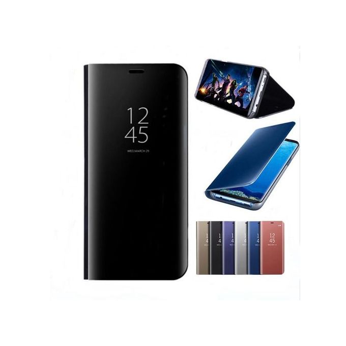 samsung galaxy a70 2019 clear view mirror protective flip case pouch