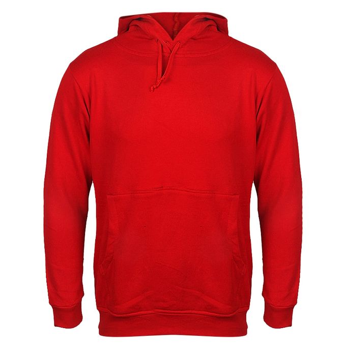 Danami Plain Hoodie- Red | Jumia Nigeria