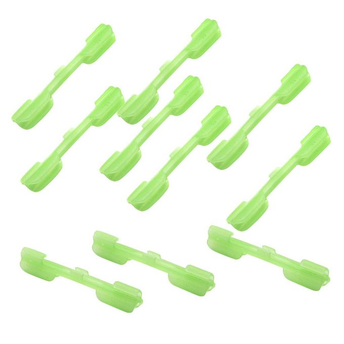 Generic 10 Pieces Rod Pole Tip Clip Lightstick Small Float Rod Glowing