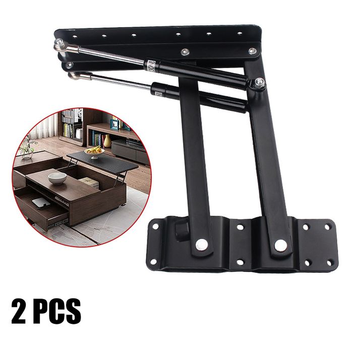 Cabinet Folding Table Hinge Furniture  Wooden Lid Support Hinges - 2pcs  Metal Lid - Aliexpress