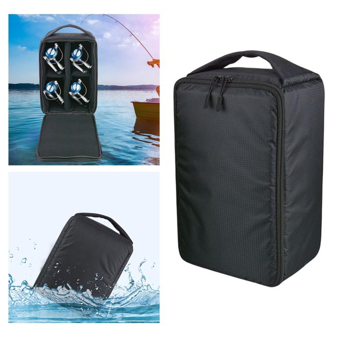 Generic Fishing Reel Fishing Tackle Bag Multiple Compartments Reel