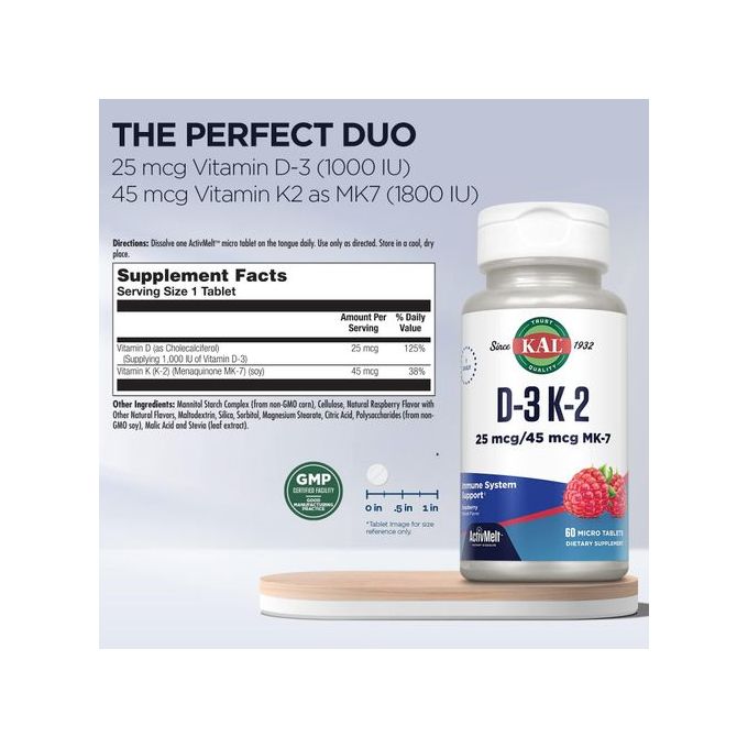 product_image_name-Kal-D-3 K-2 ActivMelt Instant Dissolve 60 Tablets Raspberry-2