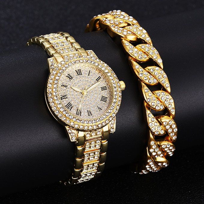 Womens watch cheap with diamonds