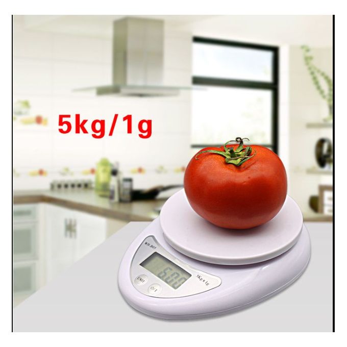 Generic Food Scale 5kg 1g Food Diet Postal Kitchen Scales