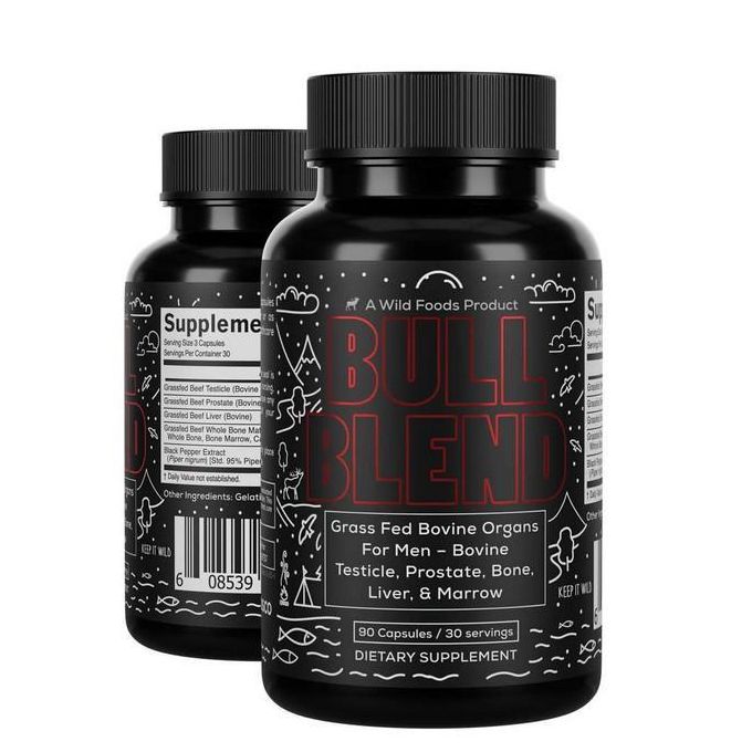 Wild Foods Bull Blend, 30 servings – Natural Male Hormone
