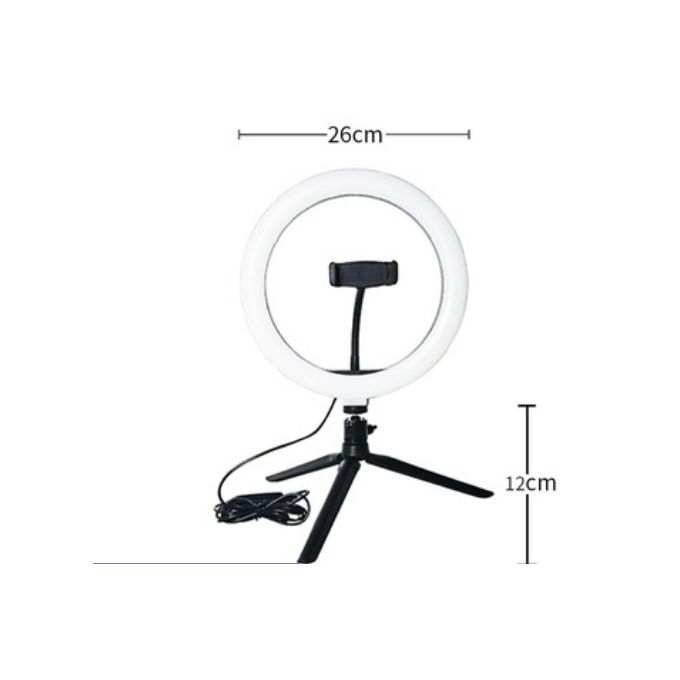 10 inch led ring fill light with tripod stand