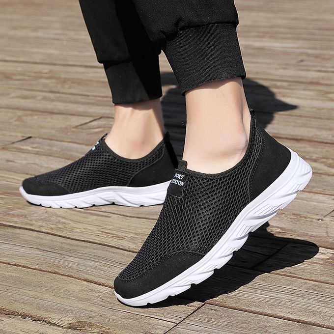 Flangesio Mesh Men's Sneakers Big Size 