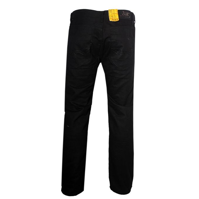 Fashion Latest Simple Rugged Charcoal Black Jeans | Jumia Nigeria