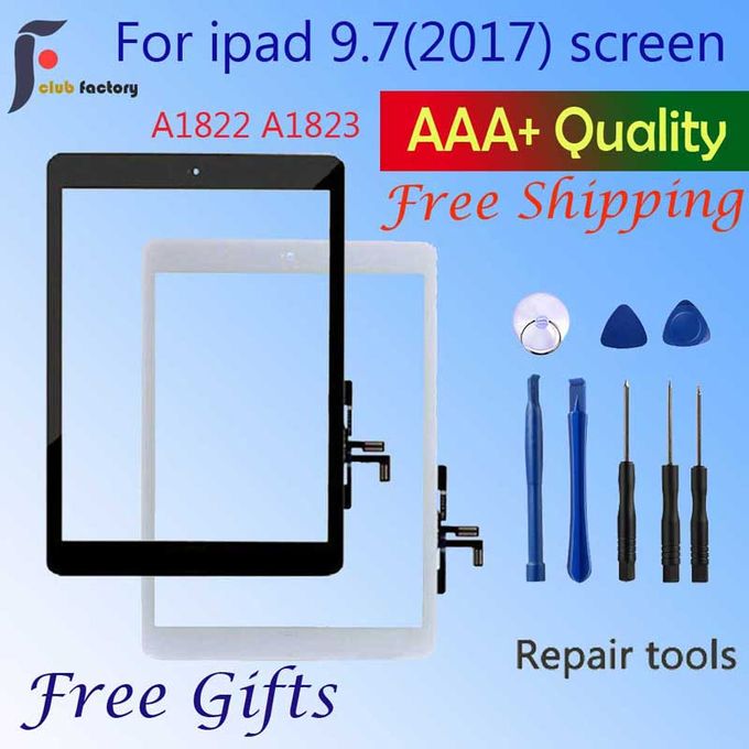 For iPad 9.7 (2017) A1822 A1823 Touch Screen For iPad 5 5th