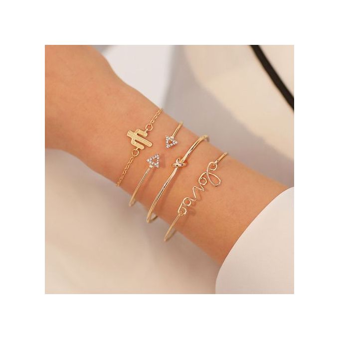 5pcs Set Luxury Women Watches Magnetic Starry Sky Ladies Quartz Wristwatch - Image 2