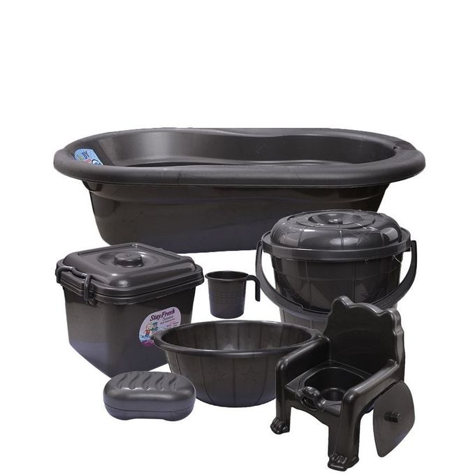 Generic 7 In 1 Baby Bath Set Grey Jumia Nigeria
