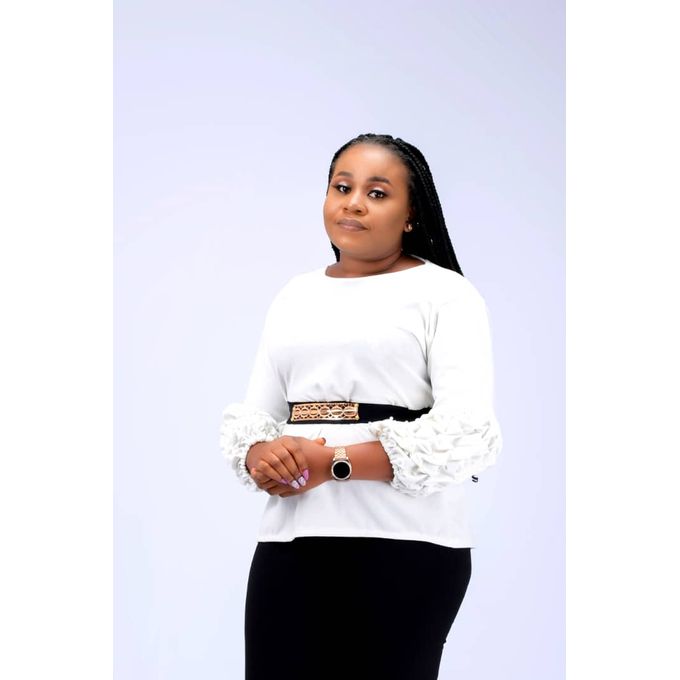 G Kstyles Pearl Detail White Top Jumia Nigeria