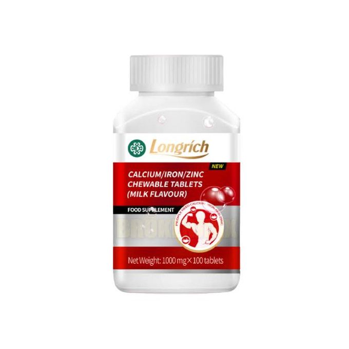 product_image_name-Longrich-Milky Calcium Iron-Zinc Chewable Tablets 100g-1