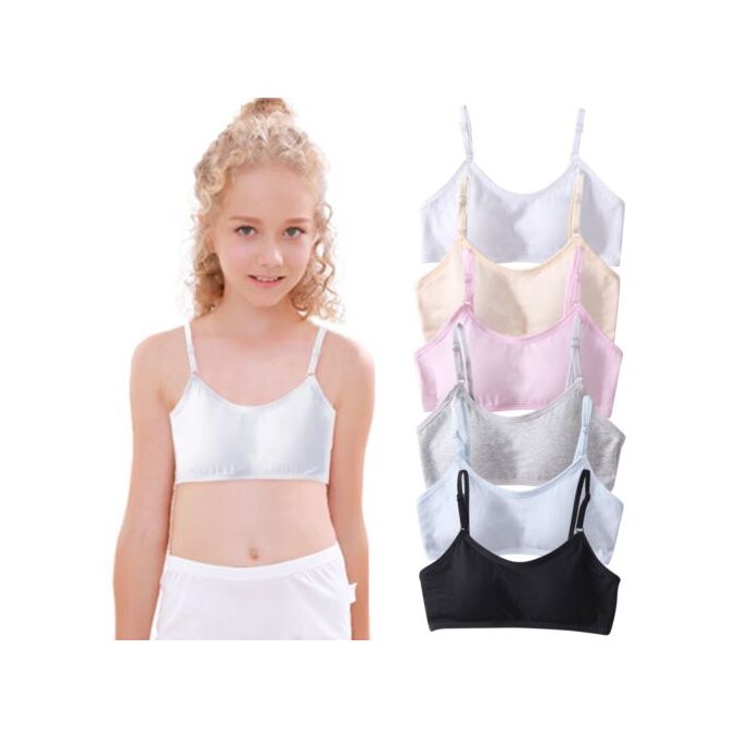 Fashion NON PADDED Girls Bra Top For Teenagers 6 In 1