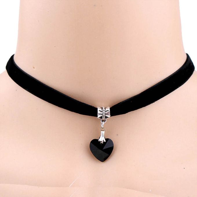 Womens black choker store